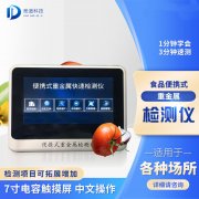 為什么要使用食品重金屬檢測儀？